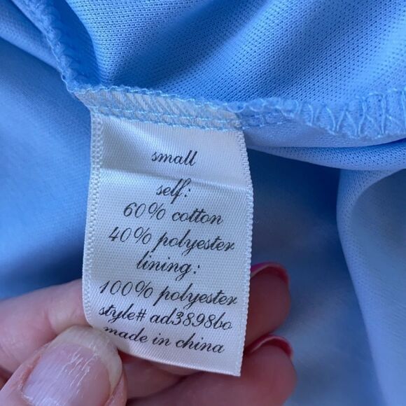 Aina Be Blue‎ Lace Open Back Dress - Picture 6 of 7